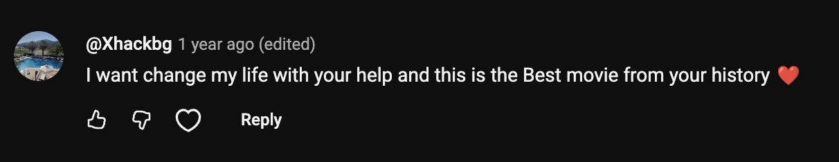 Audience review screenshot